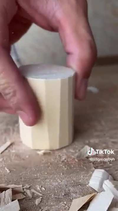 Walnut wood carving