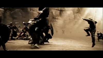 Sabían que según si a esta escena de 300 le pones cualquier puente entre el drop de una canción se va a ver vergas el 90% de las veces 