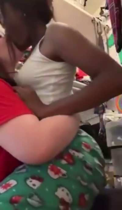 Interracial kissing