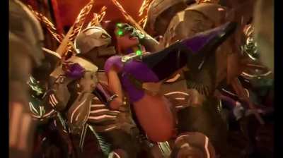 Starfire vs. One Hundred Parademons (FroggySfm, ImJus<wbr>tThat<wbr>Kinky<wbr>, BritishKassVA) [DC]