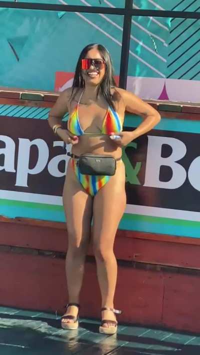 Party girls love flashing their tits