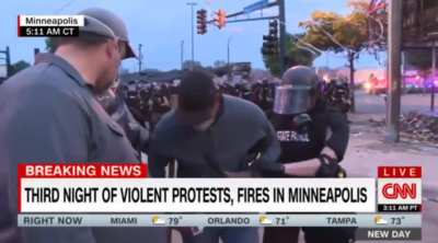 CNN reporter was just arrested while reporting live from Minneapolis, without giving any reason