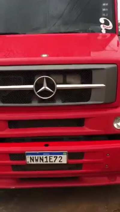 Plot Twist! He managed to get the truck out