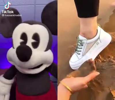 Some nice white shoes