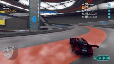 This race took 20 minutes but it was quite fun