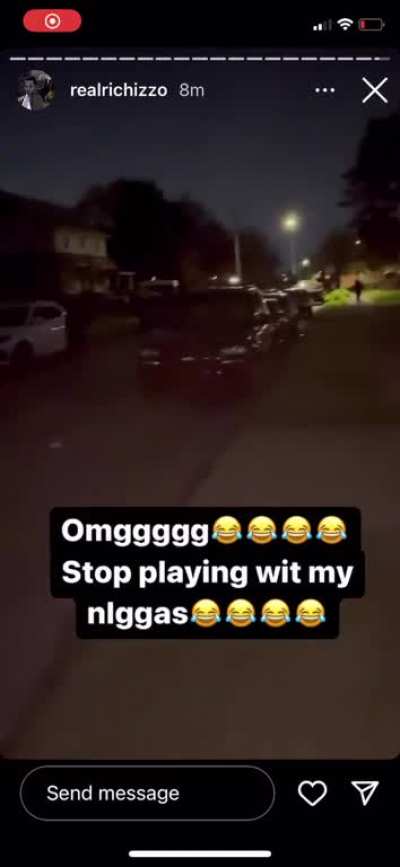 CashGang done stripped down one of they opps and made him run on Feet😭😭