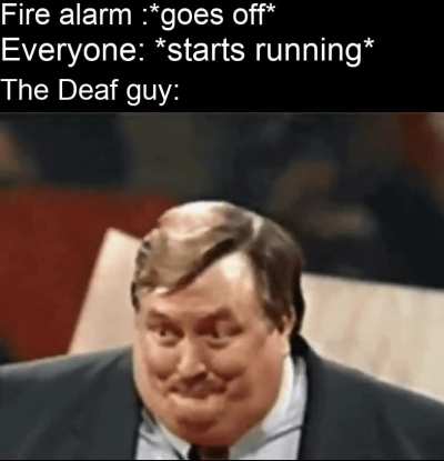 WHY IS EVERYONE RUNNING???