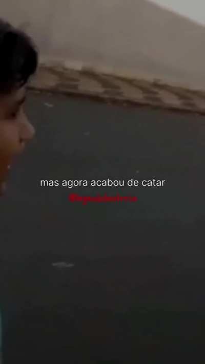 Xamuel com 11 anos na sua primeira batalha de rima