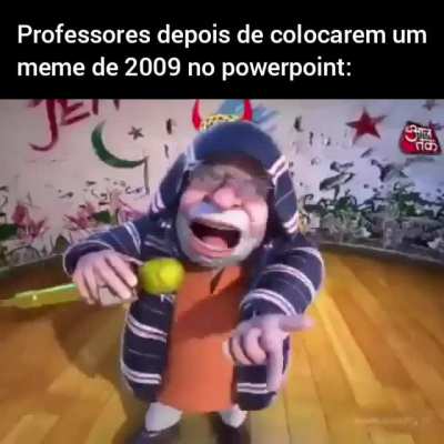O ruim do meme eh q ele acaba