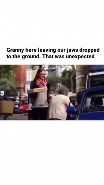 What a sweet lady