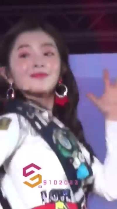 Irene on stage