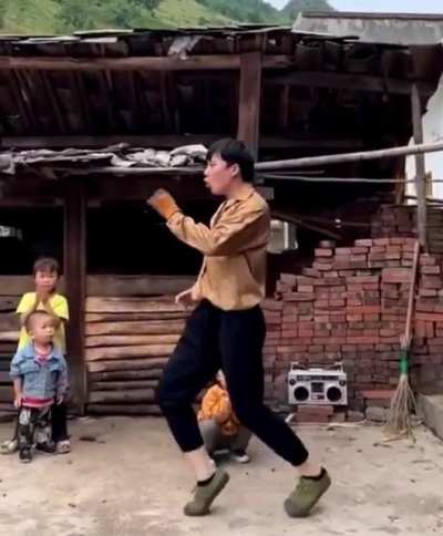 He even dances better than me in my own dreams