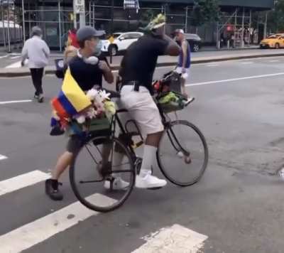 Racist gets what he deserves