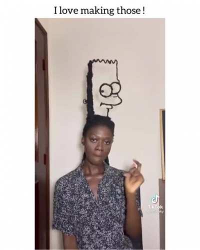 HMRB While I do my hair