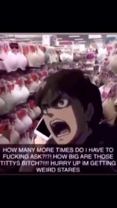 In the tampon isle like what size pussy you wear?
