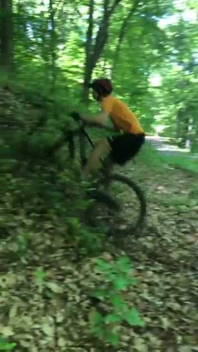 Mountain biking