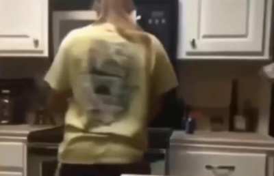 she skedaddled 