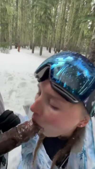 Sucking on the slopes