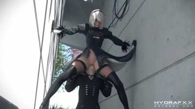 9s pleasures 2B (hydrafxx) [NieR:Automata]