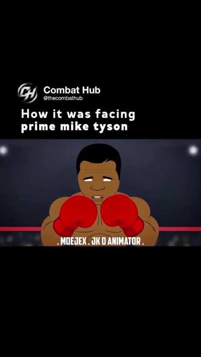 Mike Tyson ladies & gentlemen...