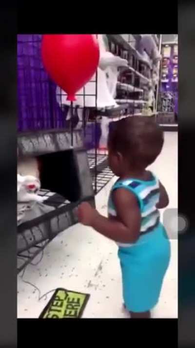 Trying to touch...