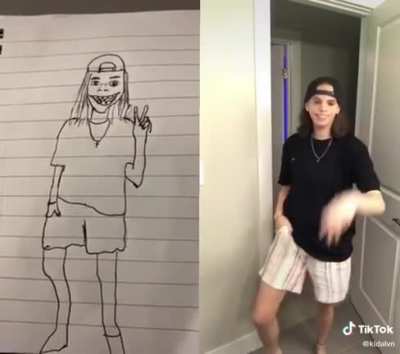 He has talent.