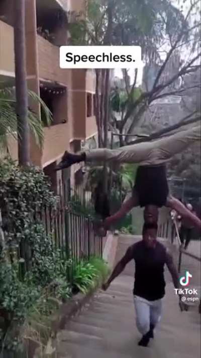 two dudes one staircase