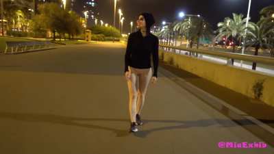 Throwback Thursday! Some of you might remember this video from when I had a Patreon. It's a bottomless walk I did in Barcelona many years ago. I was trying different ways of staying anonymous, but I was not convinced by the mask!