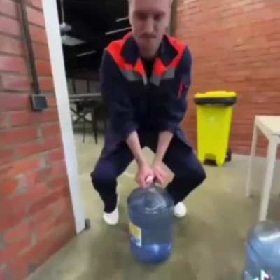 The ‘correct’ way to refill water
