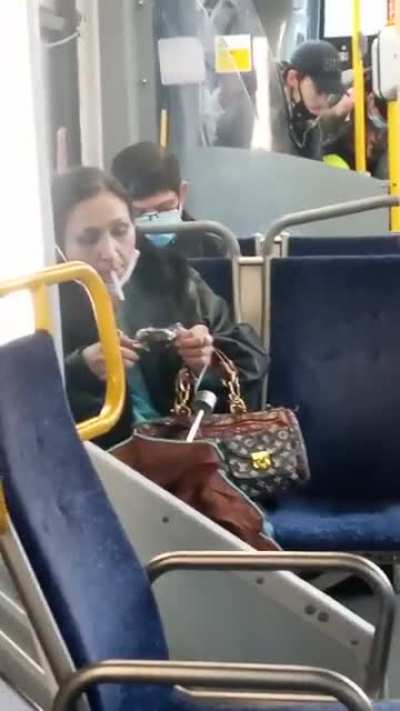 The joy of public transport.