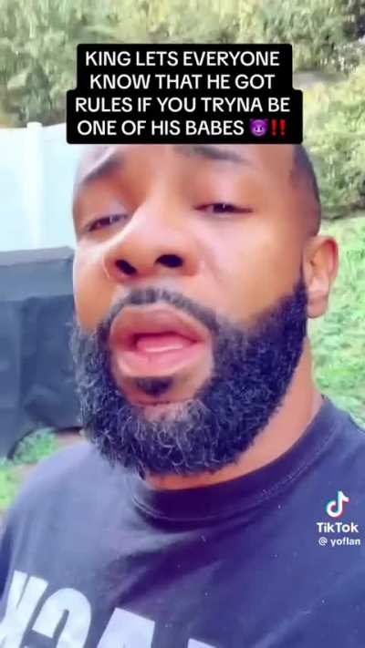 Does anyone have the vid where king says “i told you if I fuck you, you will never get over me”?