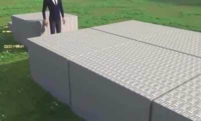 This is what a trillion dollars in cash would look like 