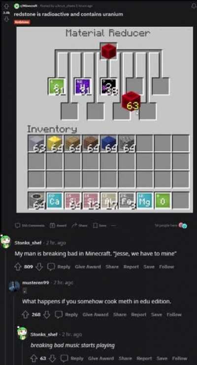 We need to mine