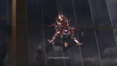 I edited Iron Man's falling scene from Avengers to make it a little more realistic. Thoughts?
