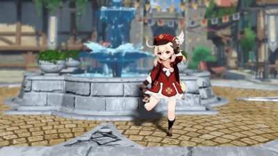 Is Klee the next idol? (Sorry Barbara! This took 3 weeks to animate!) - A Dream 5 cm Away