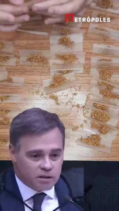 Confirmamos a conta de Mendonça: 10g fazem 34 cigarros