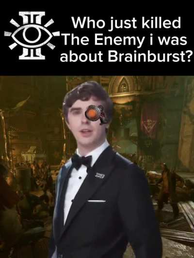 It was me!