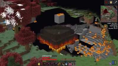 POV: You just found Britain in Minecraft