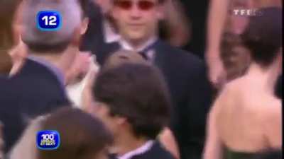 Sophie Marceau's titty falls out at the Cannes Film Festival
