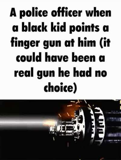 He was disturbing the neighborhood 😳😳😳