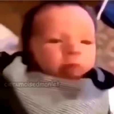 Baby mostachio