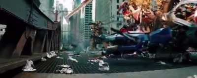 DotM Optimus Vs Sentinel but I made it into a shitpost