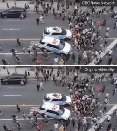 Original video clip vs. Edited news clip