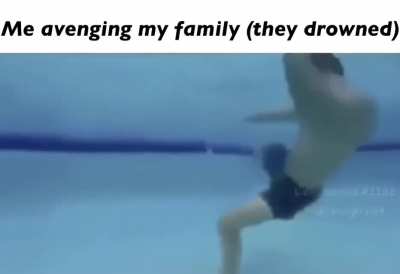 They drowned