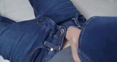 Teasing my Son with my smelly nylon Foot 