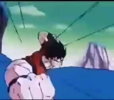 Goku hits women