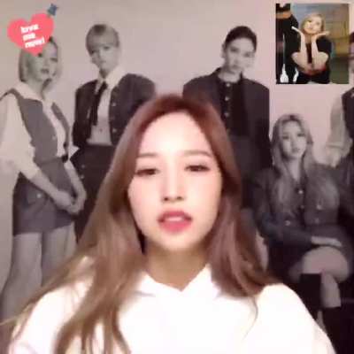 201112 - Mina reenacting some of her poses