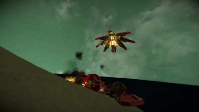 Combat testing with my new ship