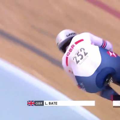 Lauren Bate (The 2022 Tissot UCI Track Cycling Nations Cup - Glasglow, Scotland)