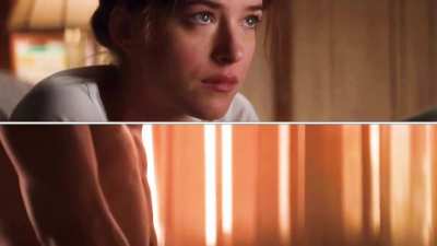 Dakota Johnson(Is the bottom one a body double or herself?)